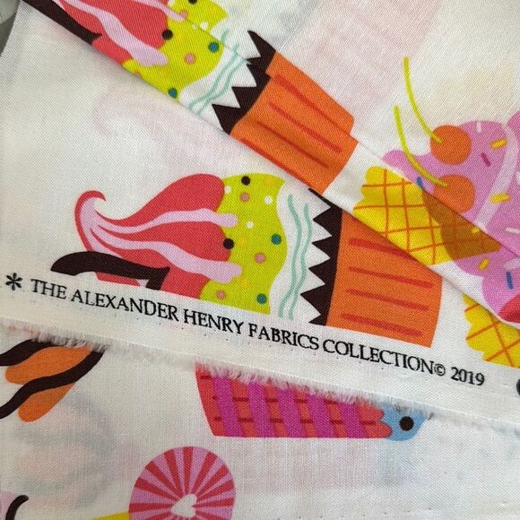 Cupcake Print Fabric by Alexander Henry - Picture 2 of 8